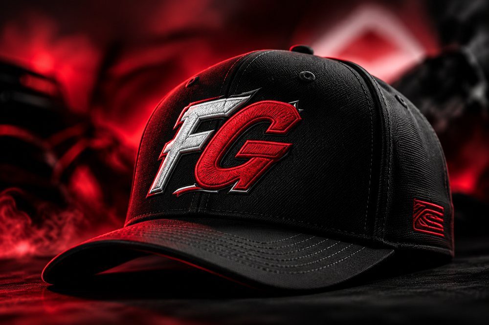 Left chest and cap embroidery digitizing