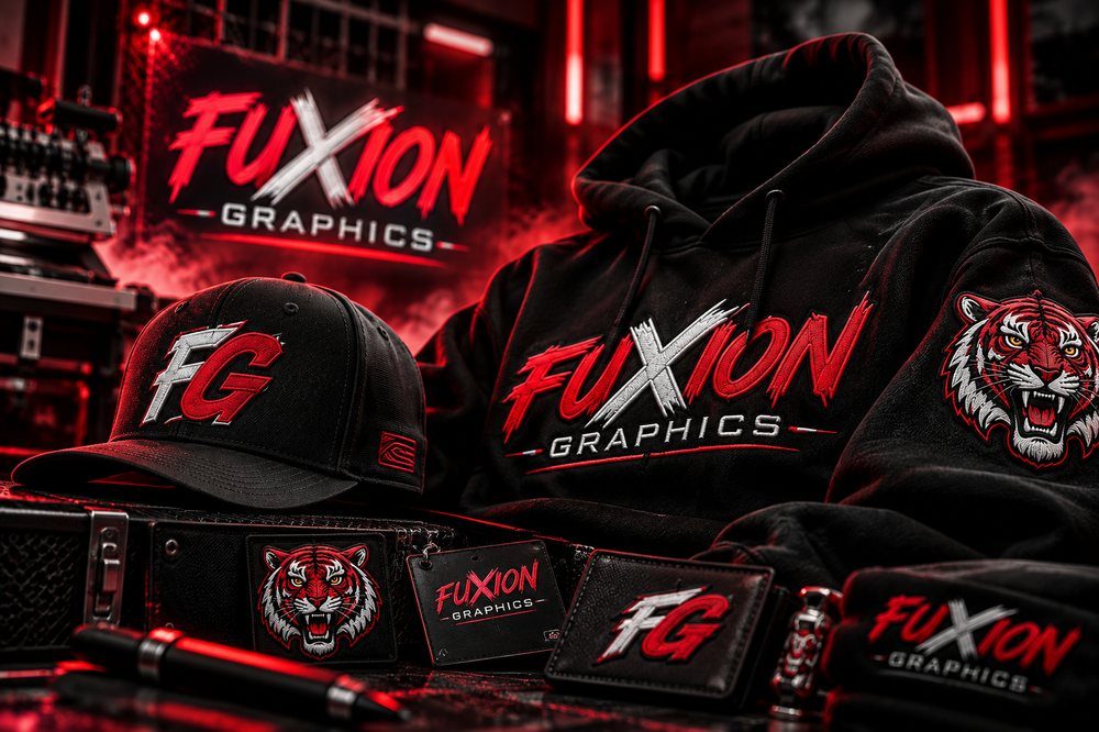 Custom patches and branded apparel production